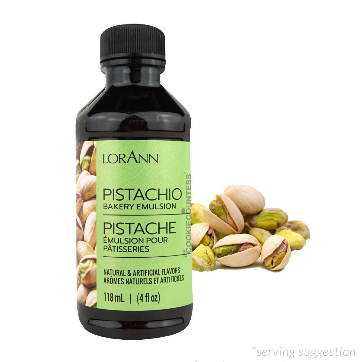 Lorann Bakery Emulsions Natural & Artificial Flavour 4oz Pistachio